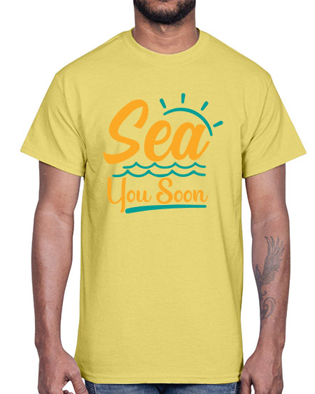 sea you soon Style 76#- summer- Cotton Tee