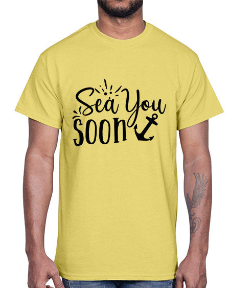 sea you soon Style 77#- summer- Cotton Tee