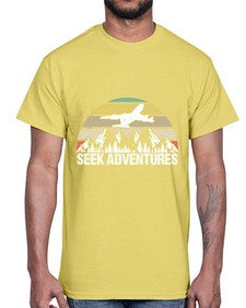 seek adventures  35#- airplane- Cotton Tee