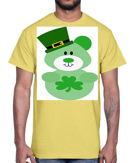 shamrockbear 249#- bears - animals- Cotton Tee