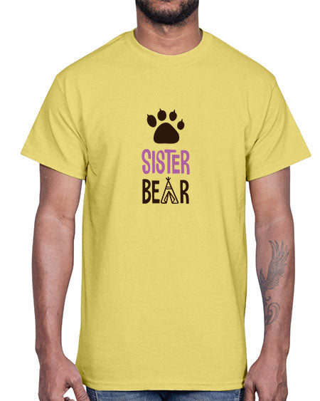 sister bear png 257#- bears - animals- Cotton Tee