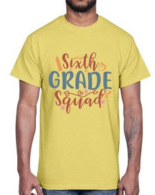 sixth grade squad 883#- sixth grade- Cotton Tee