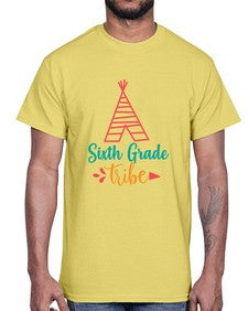 sixth grade tribe 885#- sixth grade- Cotton Tee