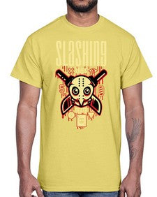 slashing party 1071#- art pop art- Cotton Tee