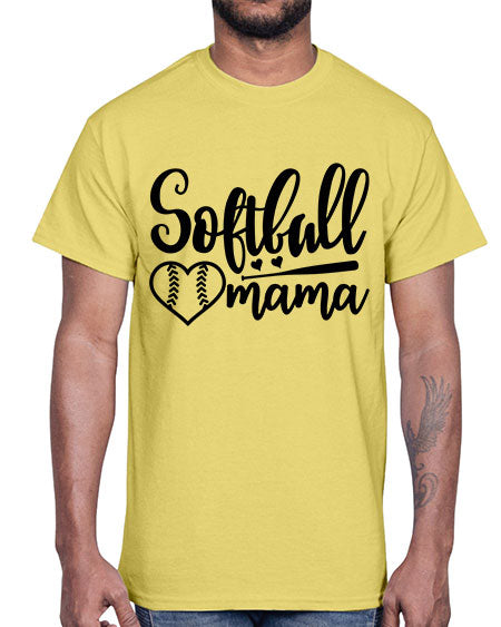 softball mama 2274#- softball- Cotton Tee