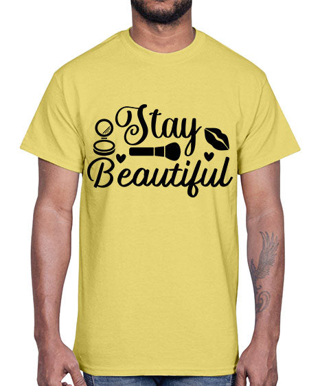 stay beautiful 19#-makeup Cotton Tee