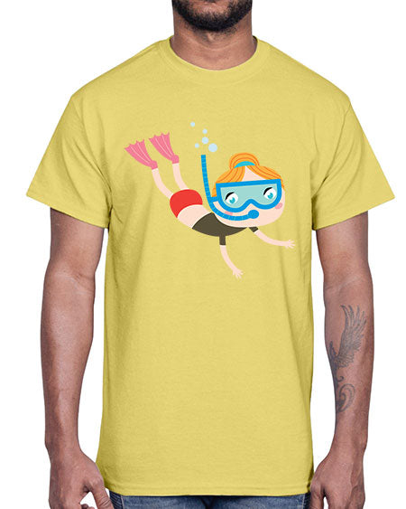 summer characters 61#- summer- Cotton Tee
