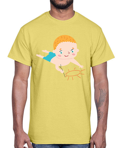 summer characters 65#- summer- Cotton Tee