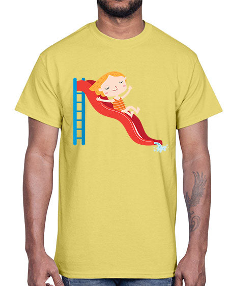 summer characters 74#- summer- Cotton Tee