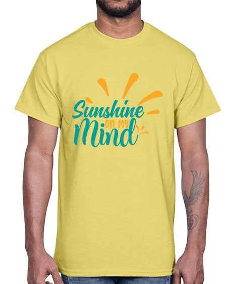 sunshine on my mind Style 74#- summer- Cotton Tee