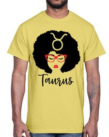 taurus 507#- taurus- Cotton Tee