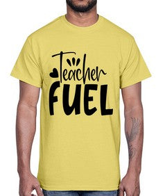 teacher fuel Style 372#- teacher- Cotton Tee