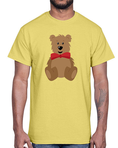 teddy bear 261#- bears - animals- Cotton Tee