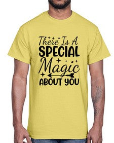 there is a special magic about you 435#- unicorn- Cotton Tee
