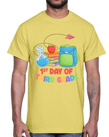 third day of third Grade 945#- third grade- Cotton Tee