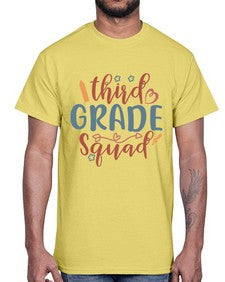 third grade squad 974#- third grade- Cotton Tee