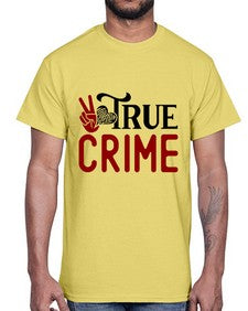 true crime 1187#- true crime- Cotton Tee