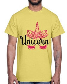 unicorn 516#- unicorn- Cotton Tee