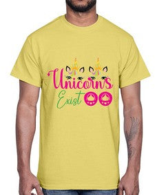 unicorns exist 534#- unicorn- Cotton Tee