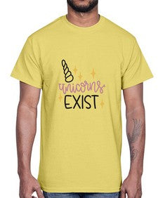 unicorns exist 537#- unicorn- Cotton Tee