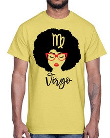 virgo 543#- virgo- Cotton Tee