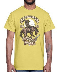 wild west cowboy culture 1249#- western- Cotton Tee