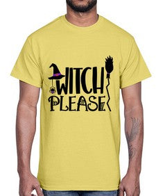 witch please 14#- witch- Cotton Tee