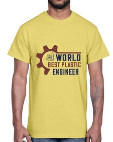 world best plastic engineer Style 477#- engineer- Cotton Tee