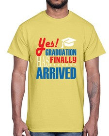 yes graduation has finally 1015#- graduation- Cotton Tee