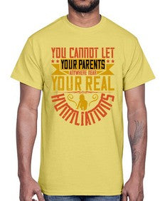 you cannot let your parents anywhere near your real humiliations 711#- parents day- Cotton Tee