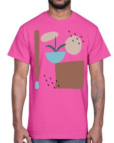 Abstract Shape 189#- art pop art- Cotton Tee