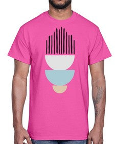 Abstract Shape 190#- art pop art- Cotton Tee