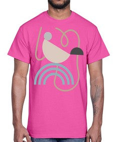 Abstract Shape 193#- art pop art- Cotton Tee