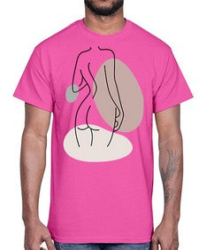 Abstract Shape 195#- art pop art- Cotton Tee