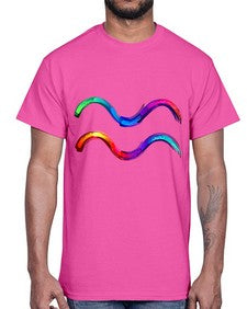 Aquarius 69#- aquarius- Cotton Tee