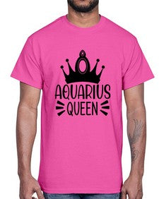 Aquarius queen 73#- aquarius- Cotton Tee