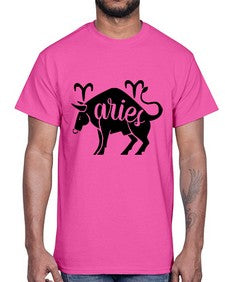 Aries 104#- aries- Cotton Tee