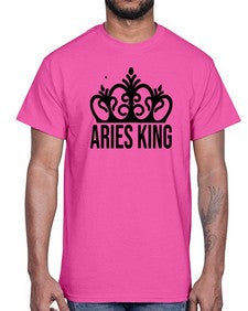 Aries king 107#- aries- Cotton Tee