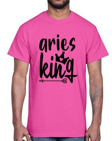 Aries king 108#- aries- Cotton Tee