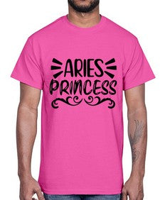 Aries princess 117#- aries- Cotton Tee