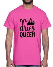 Aries queen 118#- aries- Cotton Tee