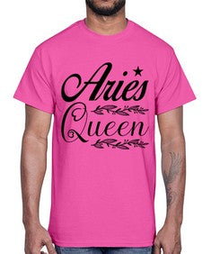 Aries queen 119#- aries- Cotton Tee