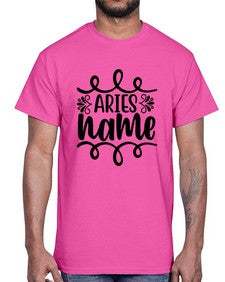 Ariesname 112#- aries- Cotton Tee