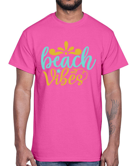 BEACH VIBES Style 70#- summer- Cotton Tee