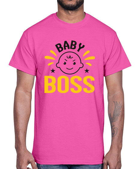 Baby Boss Style 22#- baby shower- Cotton Tee