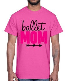 Ballet mom 76#- ballet- Cotton Tee