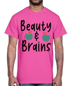 Beauty and Brains 18#- general school- Cotton Tee