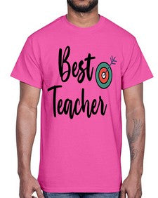 Best Teacher 23#- teacher- Cotton Tee