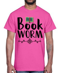 Book Worm 27#- librarian- Cotton Tee