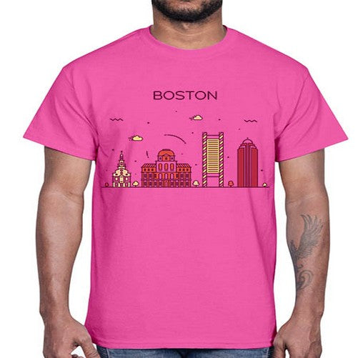 Boston 481#- cities- Cotton Tee